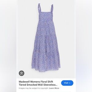 Maxwell shift tiered midi dress size L (worn once)